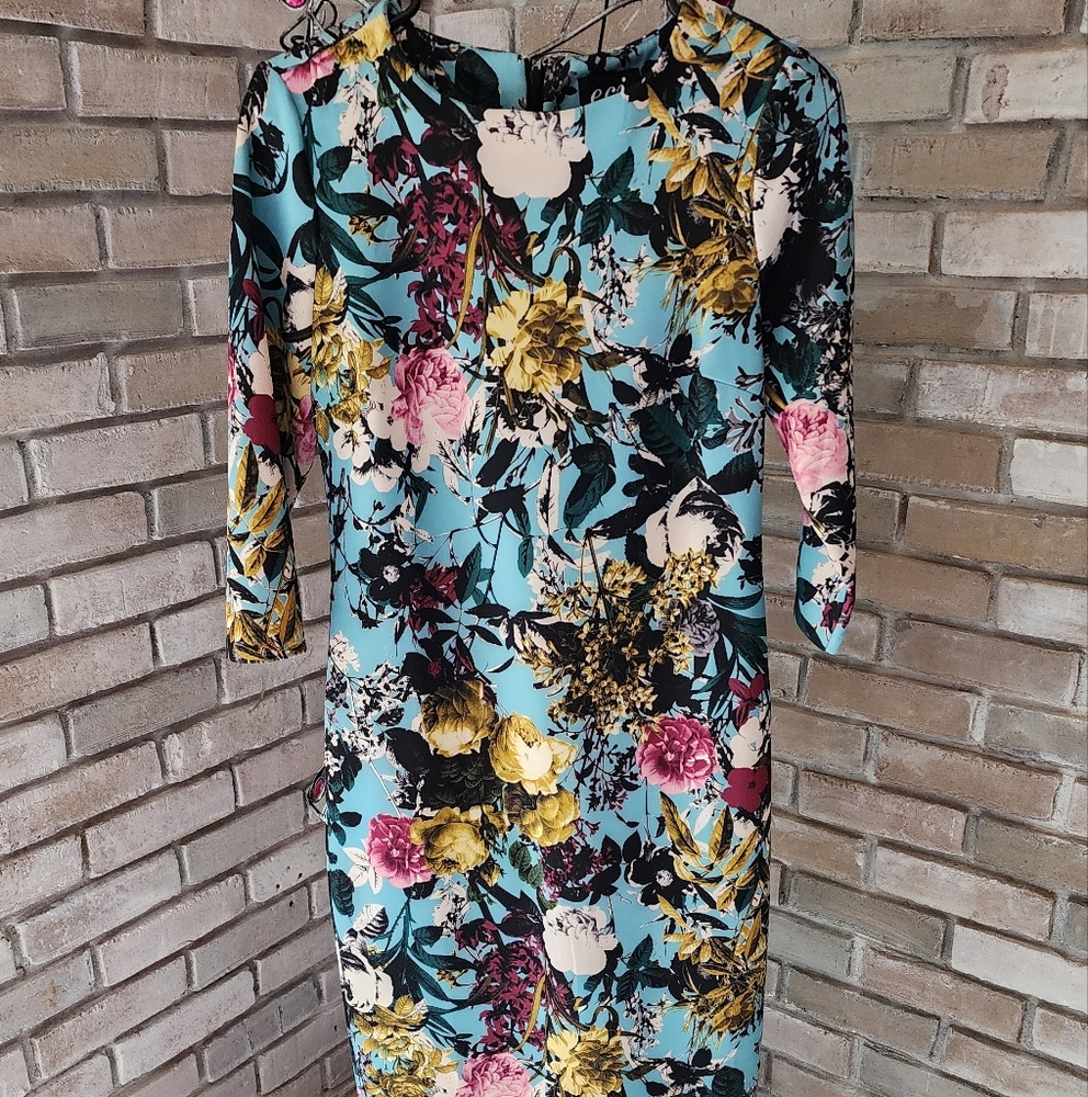 Floral Print Women's Dress